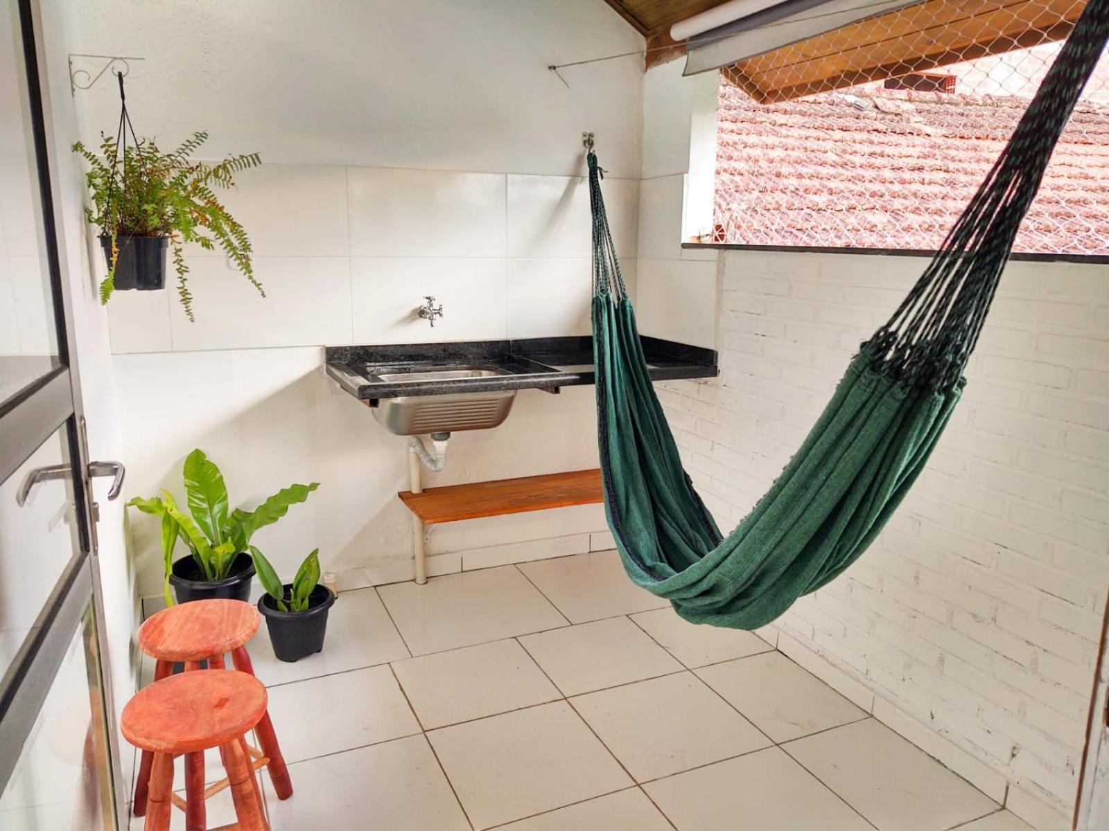 Casa De Tijolinho Hospedagem Кунха Екстериор снимка